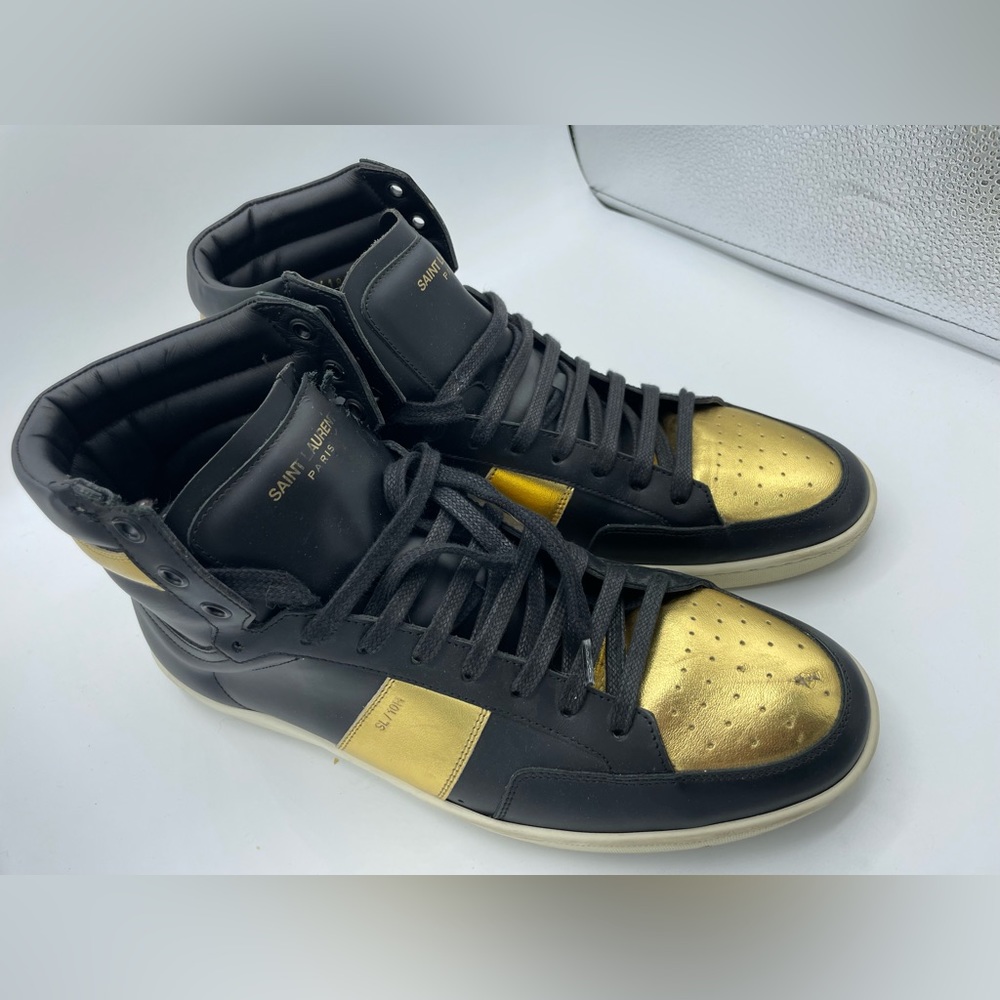 YSL Saint Laurent shoes Mens size 10 - Picture 2 of 6